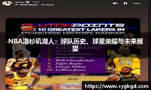 NBA洛杉矶湖人：球队历史、球星荣耀与未来展望